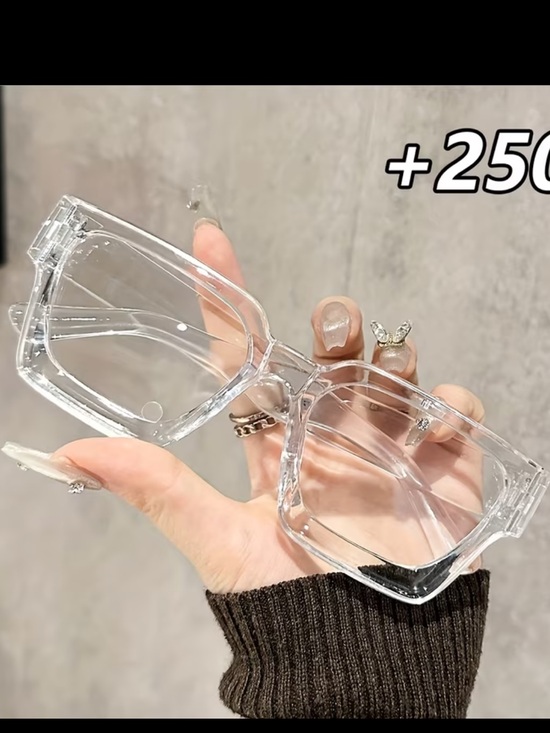 Affordable Fashion Finds Accessories - Affordable Fashion Finds Clear Transparent Glasses 👓 prescription 250